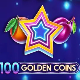 100 Golden Coins slot logo by Amusnet Interactive at Quickbet casino