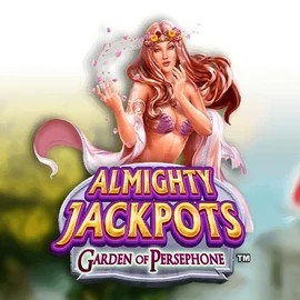 Almighty Jackpots: Garden of Persephone logo – Jackpots by Novomatic at Quickbet casino