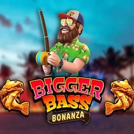 Bigger Bass Bonanza by Pragmatic Play, showcased at quickbet-casino.com – game logo
