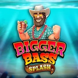 Bigger Bass Splash online game logo by Pragmatic Play on quickbet-casino.com