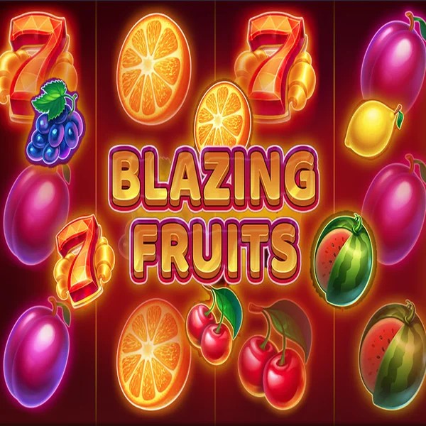Blazing Fruits online game logo by Inbet Games on quickbet-casino.com