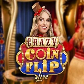 Crazy Coin Flip casino game by Evolution – featured logo at Quickbet casino