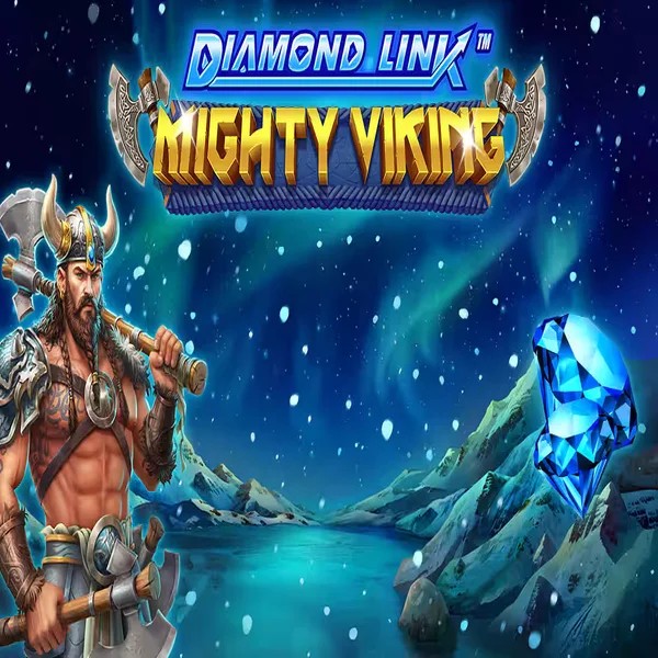 Diamond Link Mighty Viking by Greentube, showcased at quickbet-casino.com – game logo