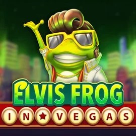 Official Slots logo: Elvis Frog In Vegas by BGAMING at Quickbet casino