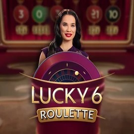 Official Live Casino logo: Lucky 6 Roulette by Pragmatic Play at Quickbet casino