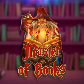 Official Slots logo: Master of Books by Swintt at Quickbet casino
