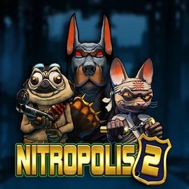 Nitropolis 2 slot logo by ELK Studios at Quickbet casino