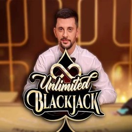 Try Unlimited Blackjack slot by Ezugi on quickbet-casino.com – logo image